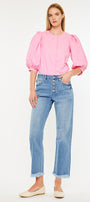Taurus High Rise Straight Leg Jeans - Official Kancan USA