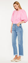 Taurus High Rise Straight Leg Jeans - Official Kancan USA