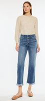 Taurus High Rise Straight Leg Jeans - Official Kancan USA