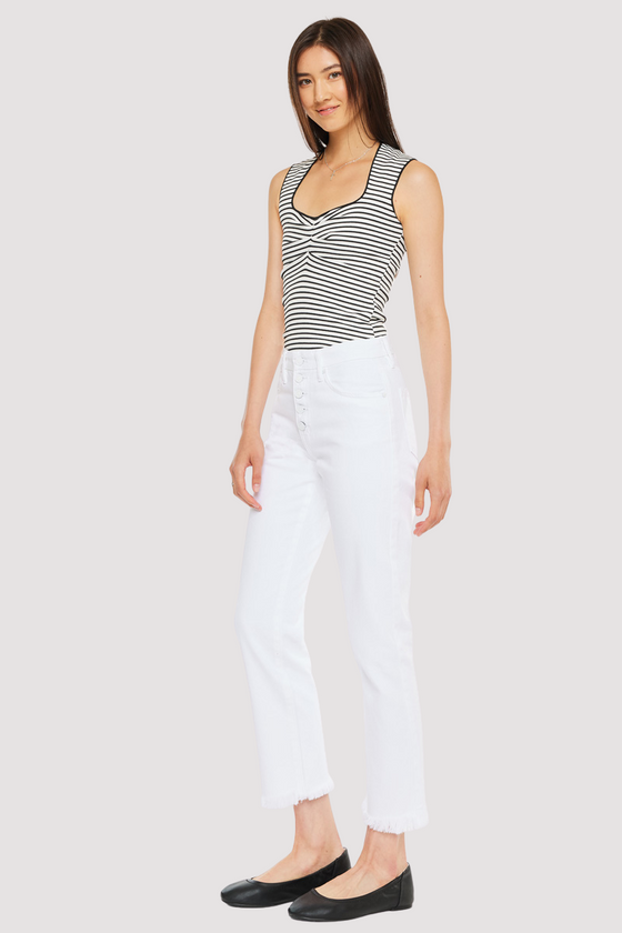 Cammie High Rise Straight Leg Jeans - Official Kancan USA