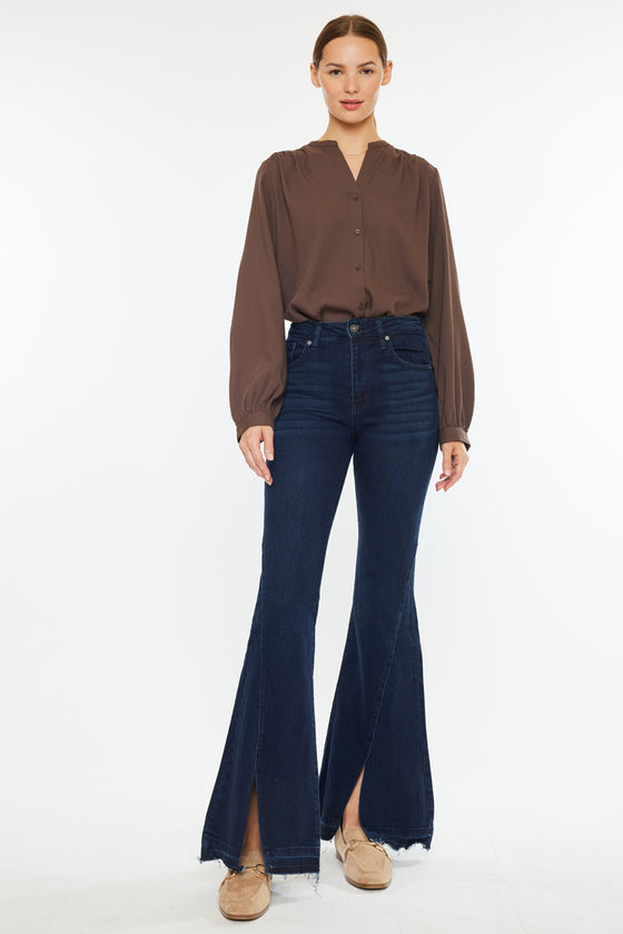 Desiree High Rise Flare Jeans - Official Kancan USA