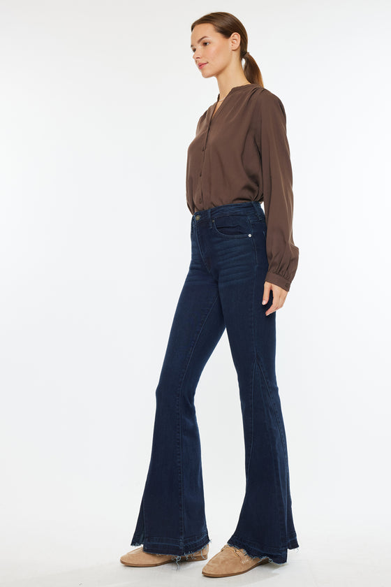 Desiree High Rise Flare Jeans - Official Kancan USA