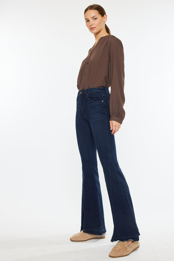 Desiree High Rise Flare Jeans - Official Kancan USA