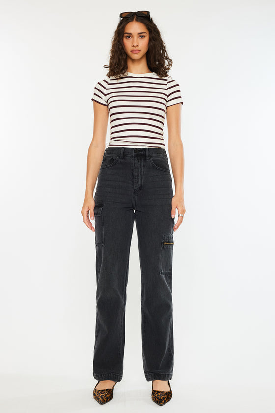 Semarea Ultra High Rise 90's Straight Leg Jeans
