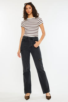  Semarea Ultra High Rise 90's Straight Leg Jeans