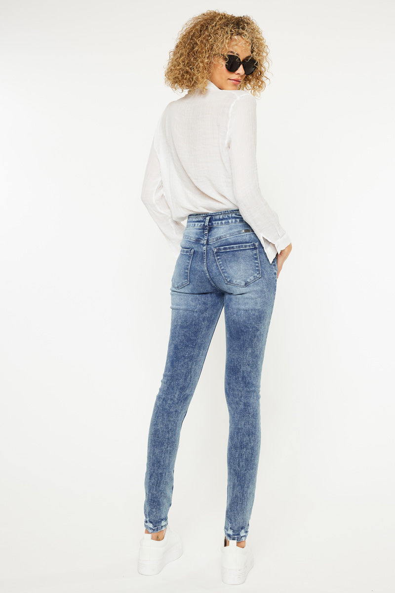 Maven High Rise Super Skinny Jeans – Kancan USA - Main Image