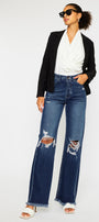 Jules Ultra High Rise 90's Flare Jeans - Official Kancan USA