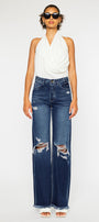 Jules Ultra High Rise 90's Flare Jeans - Official Kancan USA