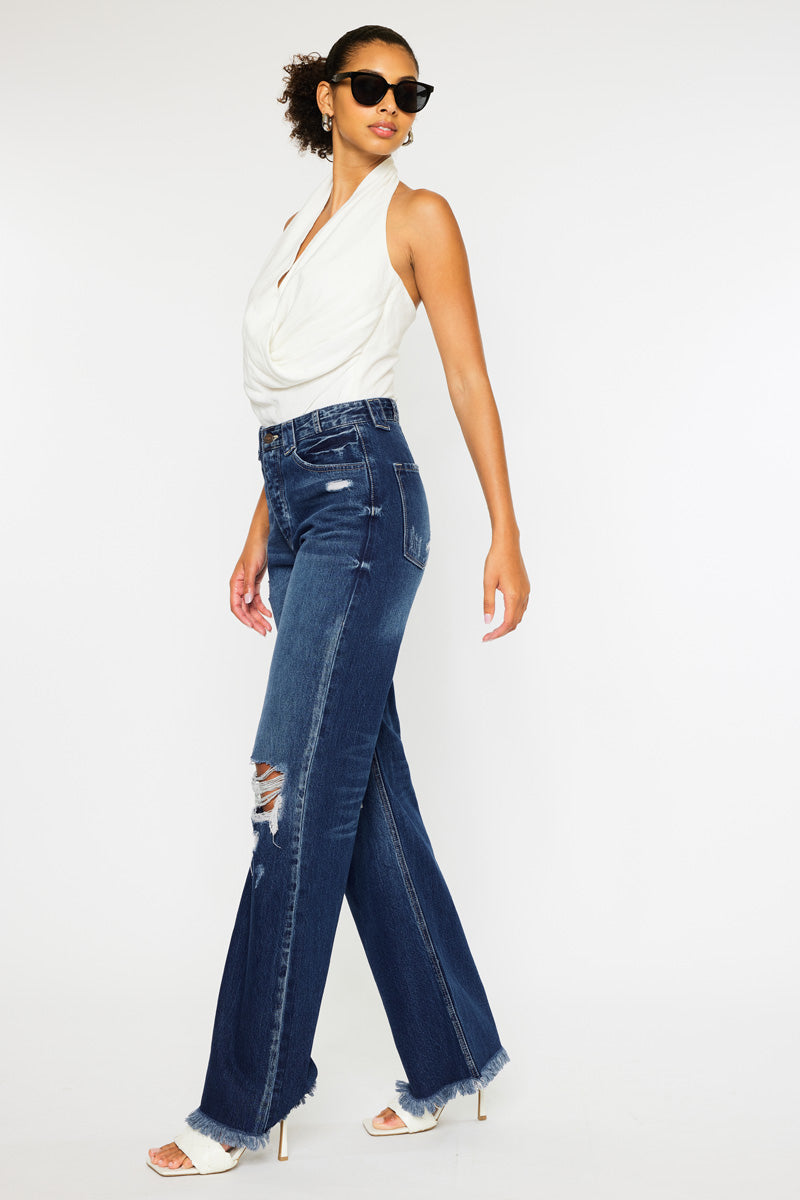 Jules Ultra High Rise 90's Flare – Kancan USA