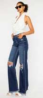 Jules Ultra High Rise 90's Flare Jeans - Official Kancan USA