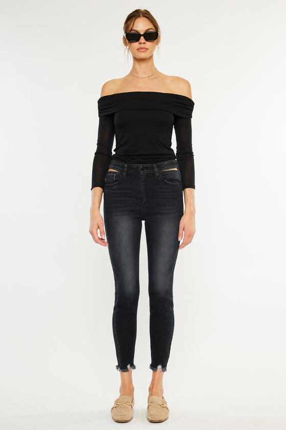 Tiara High Rise Ankle Skinny Jeans