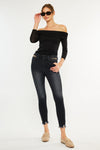 Tiara High Rise Ankle Skinny Jeans