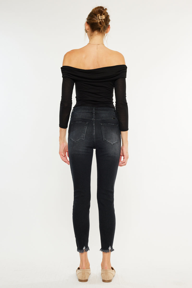 Tiara High Rise Ankle Skinny Jeans - Official Kancan USA