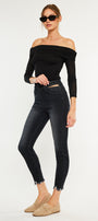 Tiara High Rise Ankle Skinny Jeans - Official Kancan USA