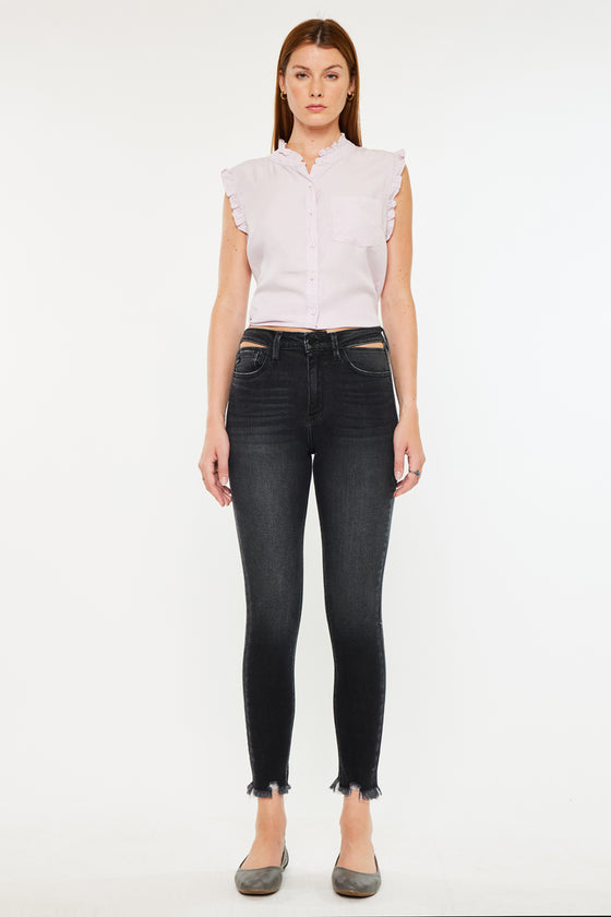 Tiara High Rise Ankle Skinny Jeans - Official Kancan USA