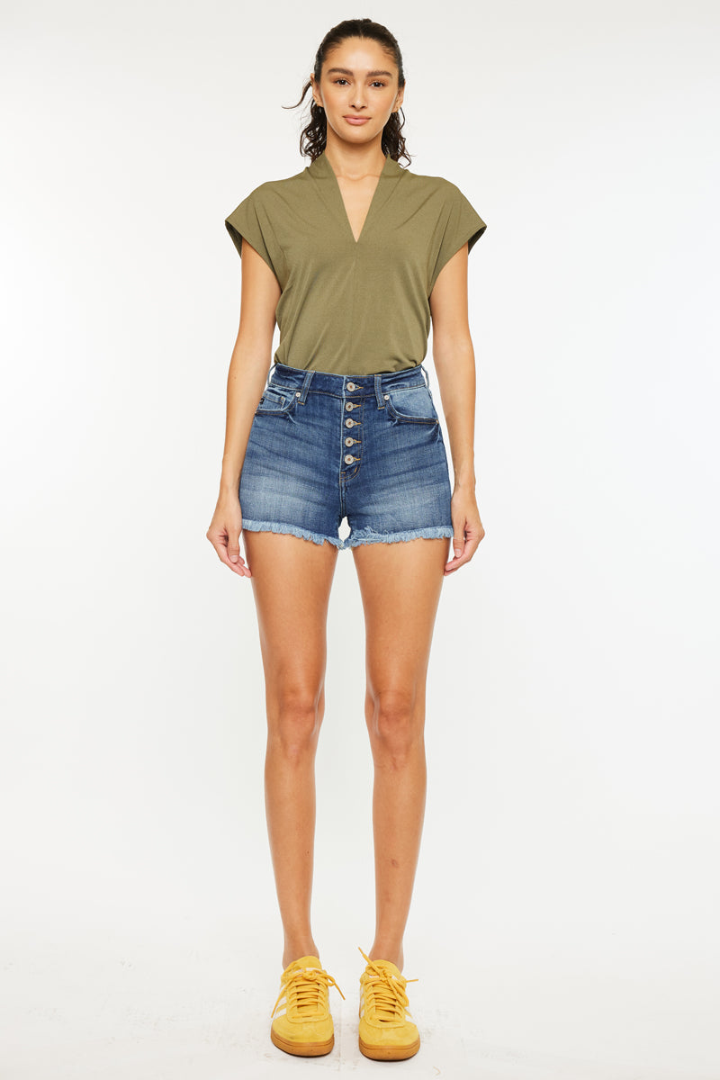 Tiana High Rise Shorts - Official Kancan USA