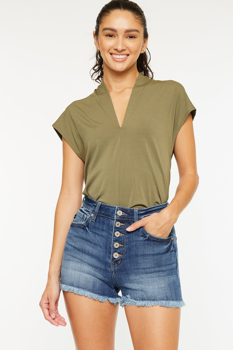 Tiana High Rise Shorts - Official Kancan USA