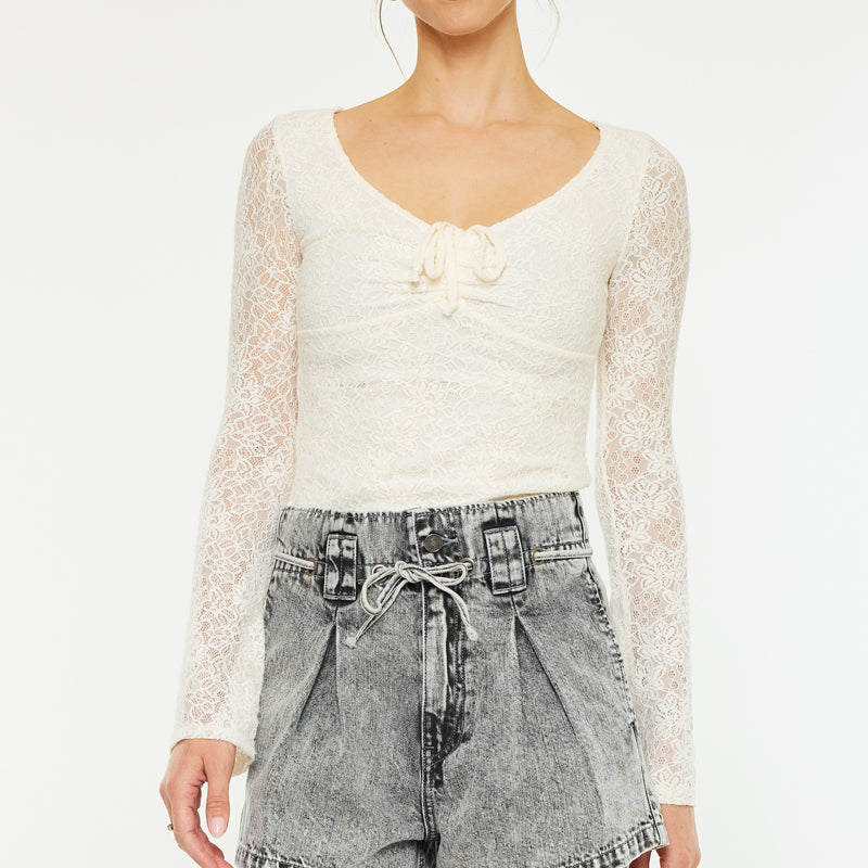 Karlita Ultra High Rise Mom Shorts - Official Kancan USA