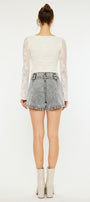 Karlita Ultra High Rise Mom Shorts - Official Kancan USA