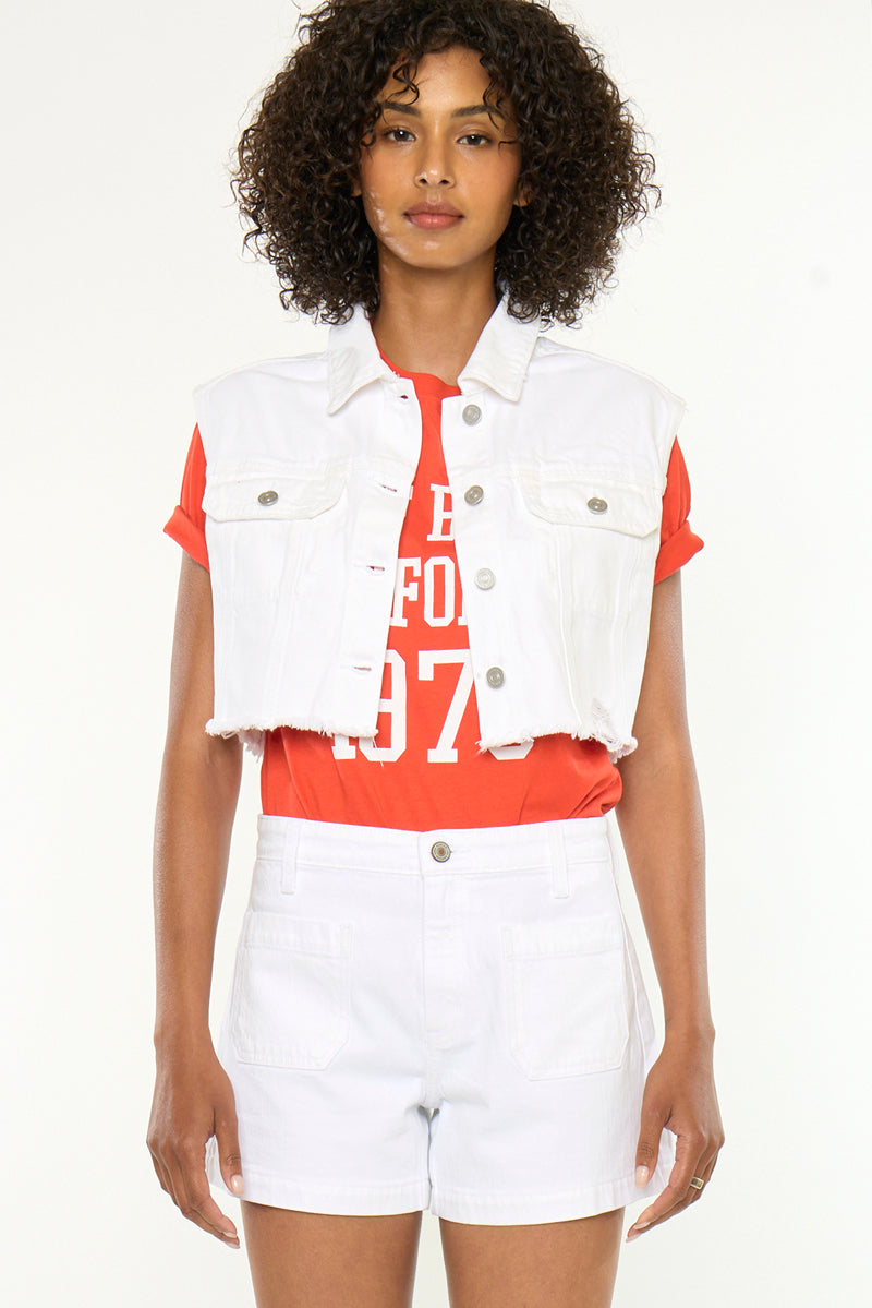 Shay Cropped 90's Vest - Official Kancan USA