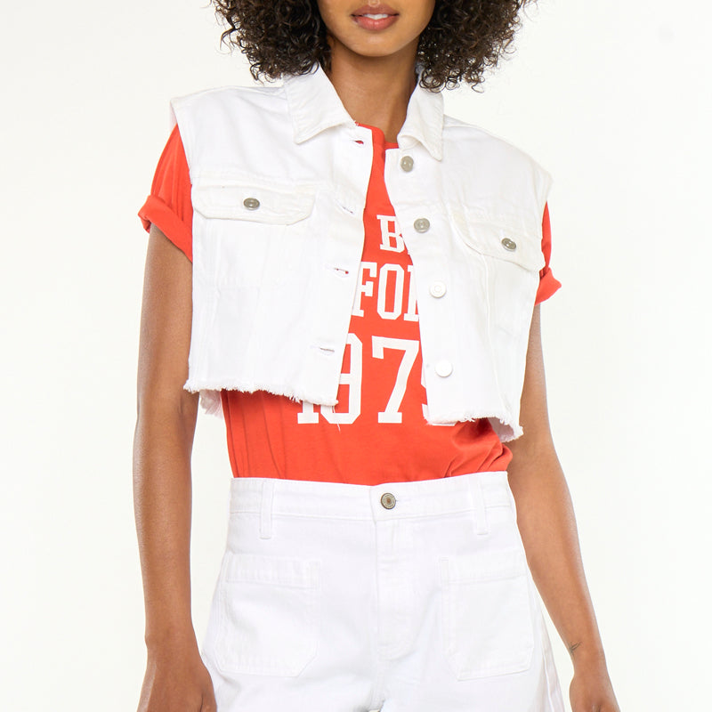 Shay Cropped 90's Vest - Official Kancan USA
