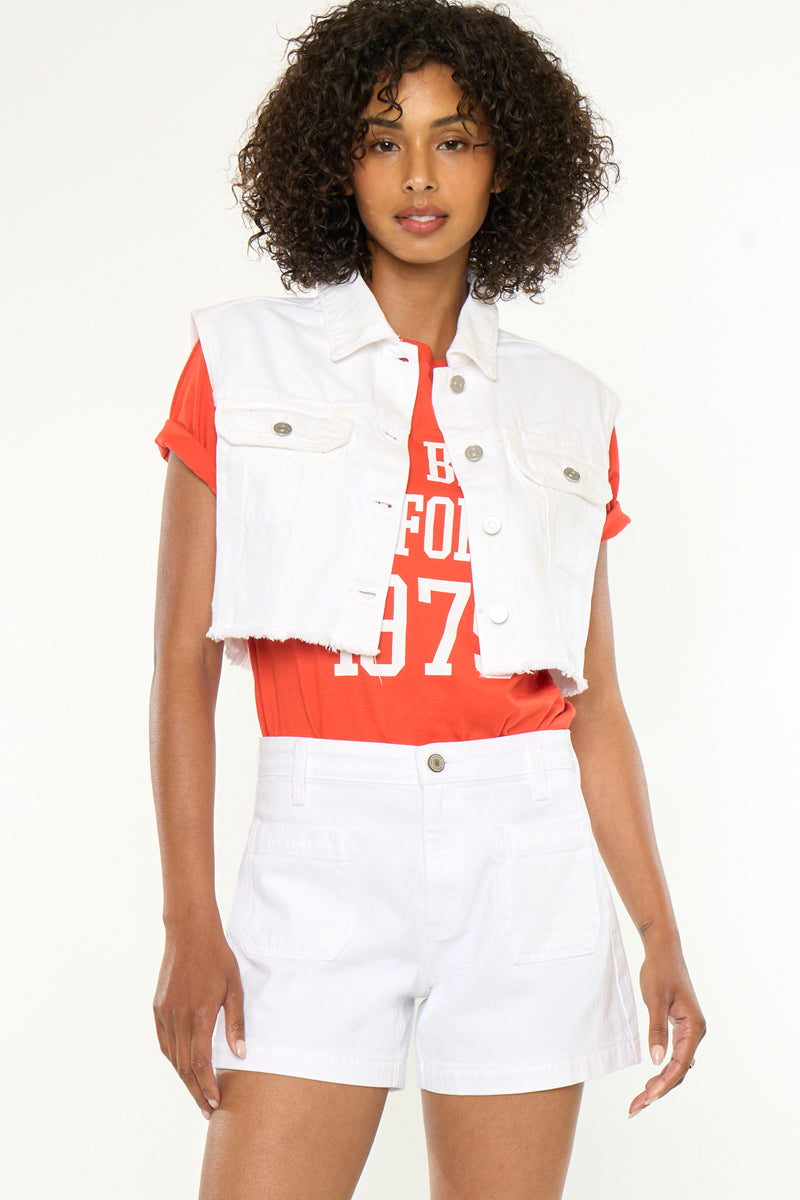 Shay Cropped 90's Vest - Official Kancan USA