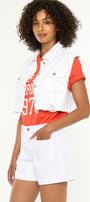Shay Cropped 90's Vest - Official Kancan USA