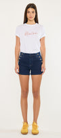 Marianna High Rise Striped Shorts - Official Kancan USA
