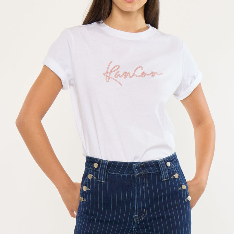 Marianna High Rise Striped Shorts - Official Kancan USA