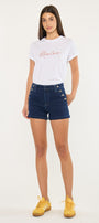 Marianna High Rise Striped Shorts - Official Kancan USA