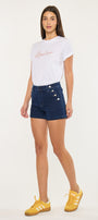 Marianna High Rise Striped Shorts - Official Kancan USA
