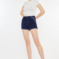 Marianna High Rise Striped Shorts - Official Kancan USA