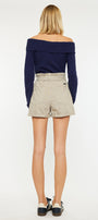 Laquell Ultra High Rise Belted Paperbag Shorts - Official Kancan USA