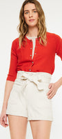Laquell Ultra High Rise Belted Paperbag Shorts - Official Kancan USA