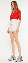 Laquell Ultra High Rise Belted Paperbag Shorts - Official Kancan USA
