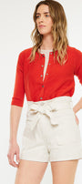 Laquell Ultra High Rise Belted Paperbag Shorts - Official Kancan USA