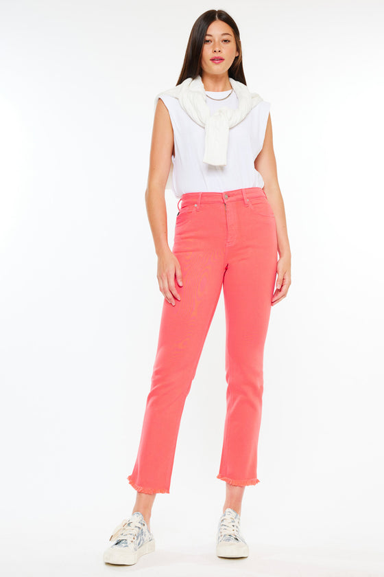 Tiana High Rise Slim Straight - Official Kancan USA