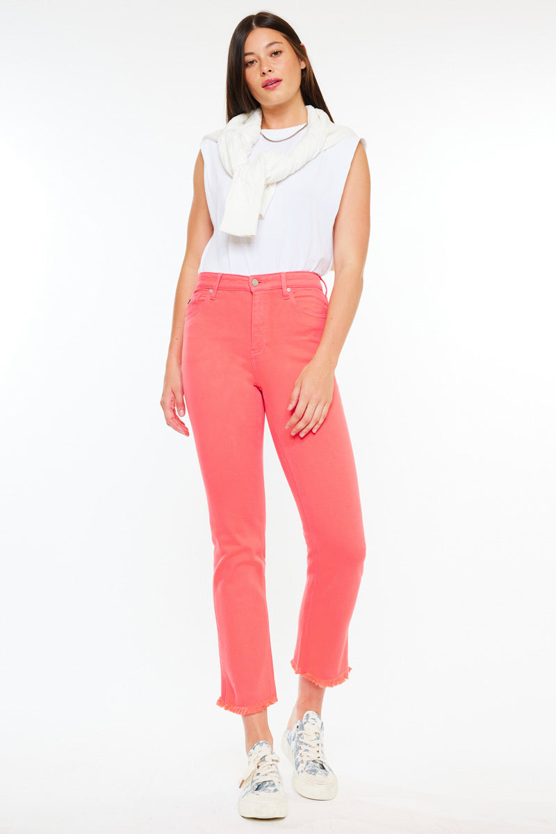 Tiana High Rise Slim Straight - Official Kancan USA