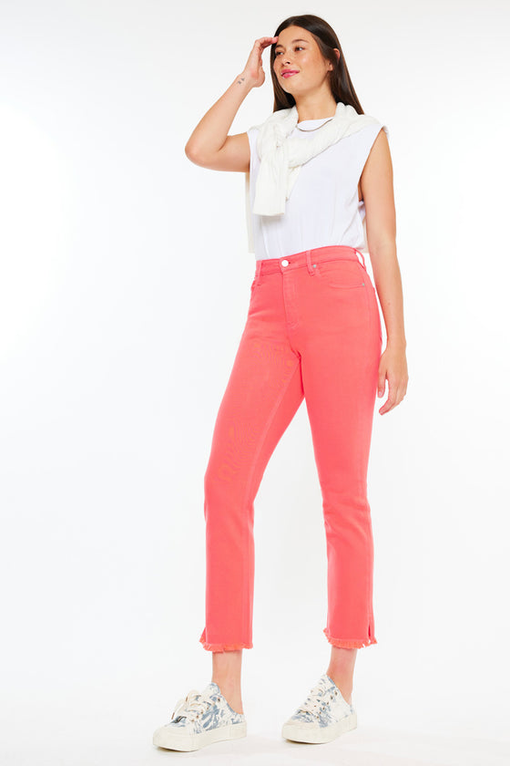 Tiana High Rise Slim Straight - Official Kancan USA