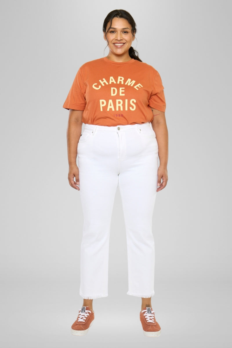 Rita High Rise Slim Straight (Plus Size) - Official Kancan USA