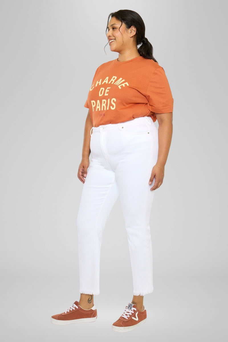 Rita High Rise Slim Straight (Plus Size) - Official Kancan USA