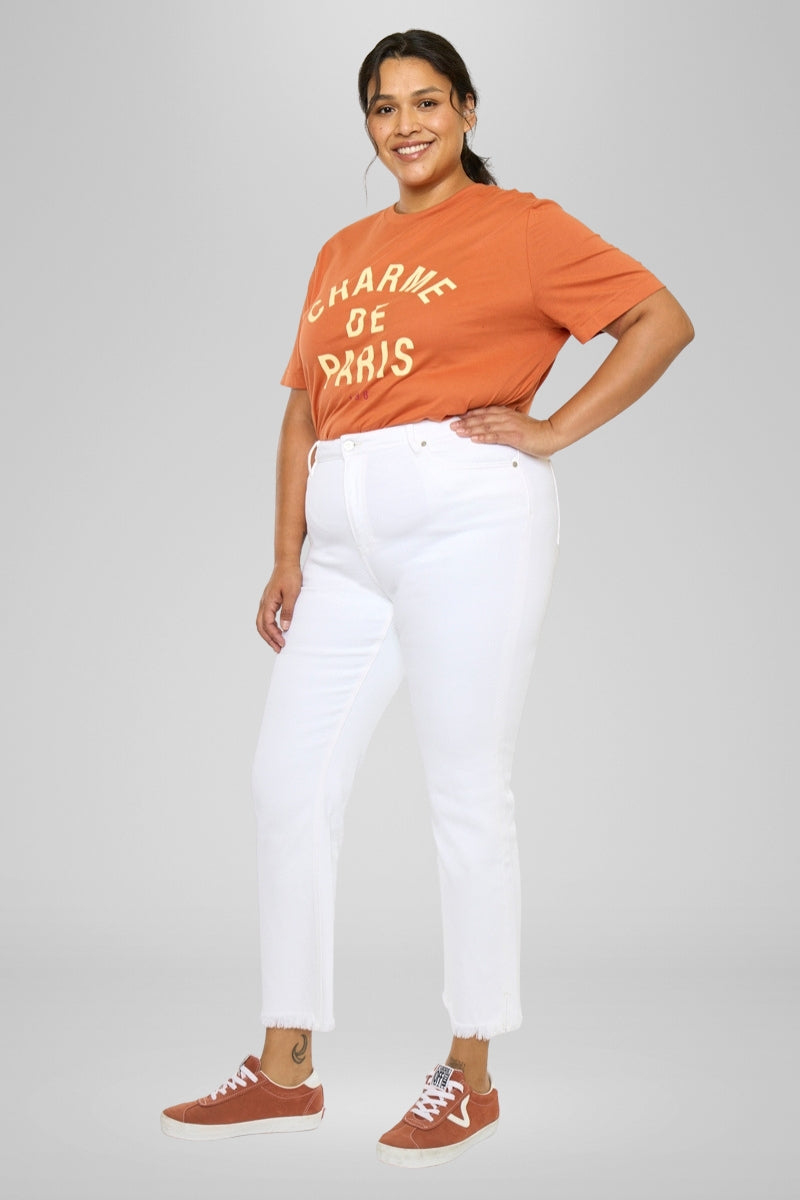 Rita High Rise Slim Straight (Plus Size) - Official Kancan USA