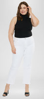 Rita High Rise Slim Straight Jeans (Plus Size) - Official Kancan USA