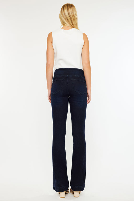 Mabel Mid Rise Pull On Bootcut - Official Kancan USA