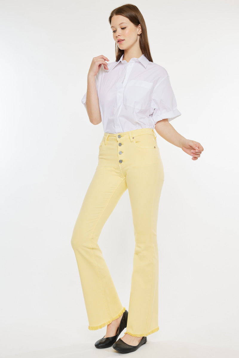Stephanie High Rise Flare - Official Kancan USA