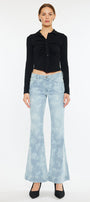 Rosa Low Rise Flare Jeans - Official Kancan USA