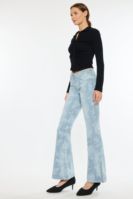 Rosa Low Rise Flare Jeans - Official Kancan USA