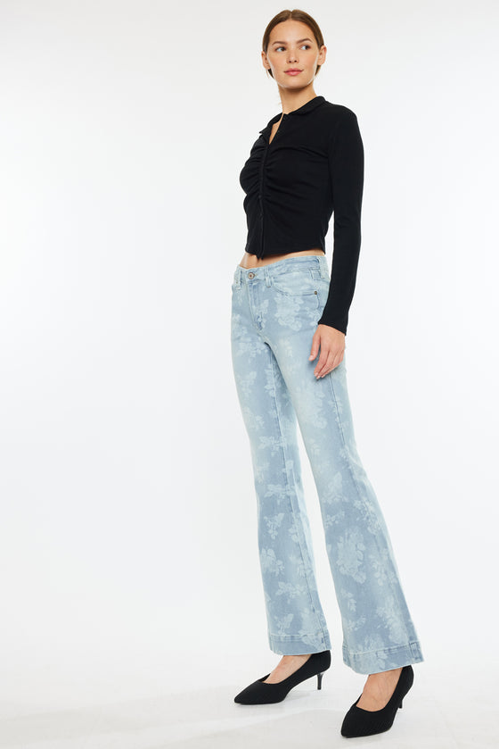 Rosa Low Rise Flare Jeans - Official Kancan USA