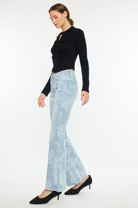 Rosa Low Rise Flare Jeans - Official Kancan USA