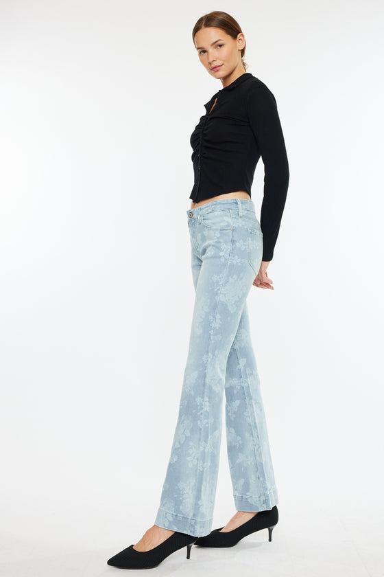 Rosa Low Rise Flare Jeans - Official Kancan USA